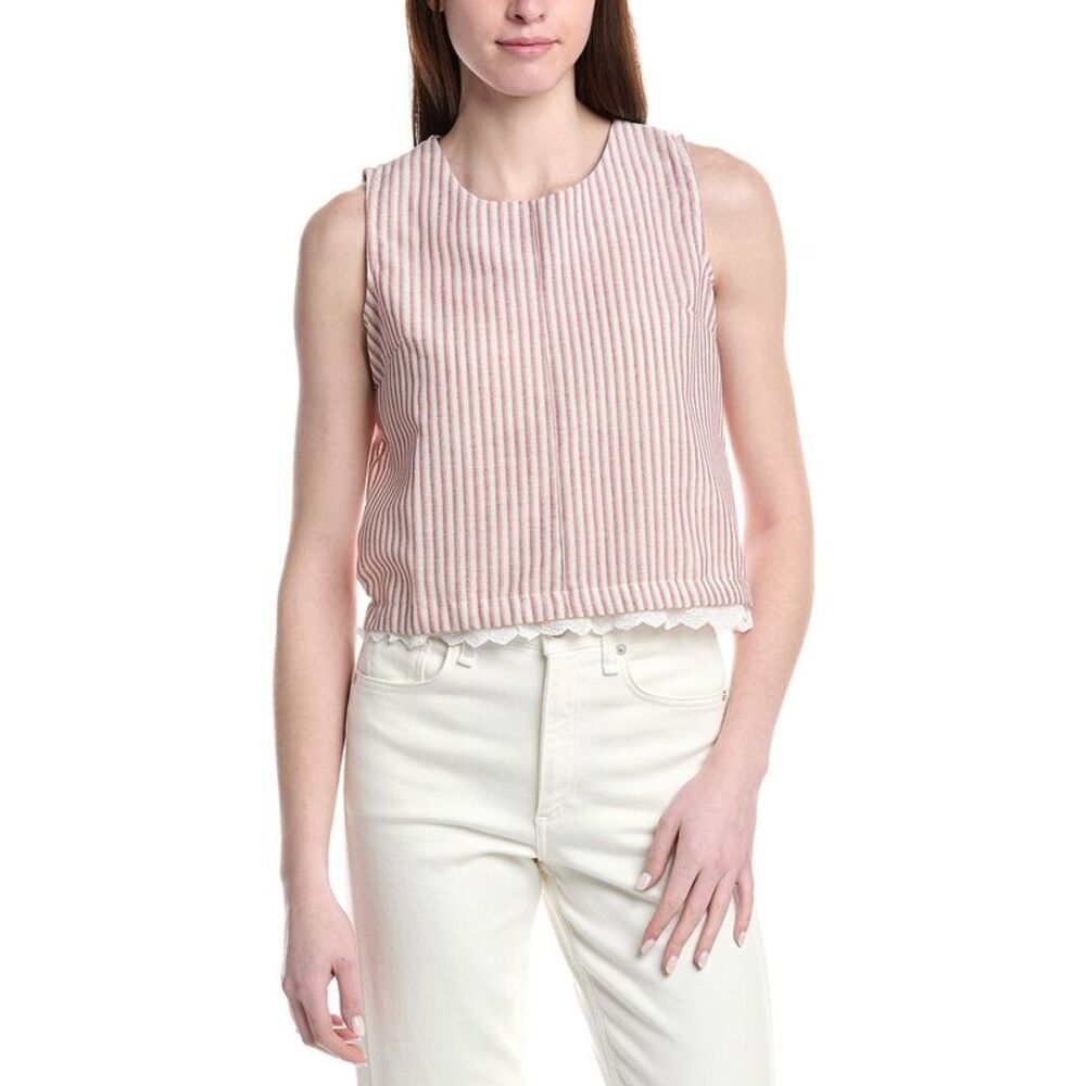 Anna Kay Womens Kassandra Lace Top, Pink